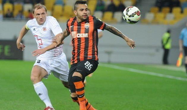 Симинин и Дентиньо, фото shakhtar.com