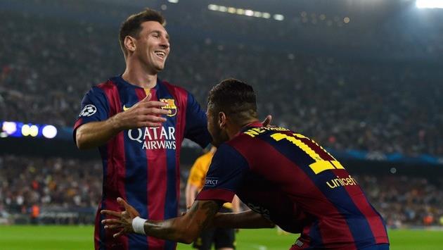 Месси и Неймар, Getty Images