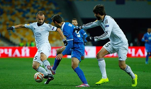 Аголли помог своей команде одержать победу, фото fcdnipro.ua