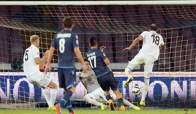 Хамшик забивает свой гол, фото Getty Images