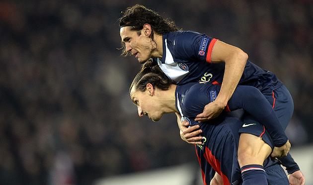 Кавани и Ибрахимович, Getty images