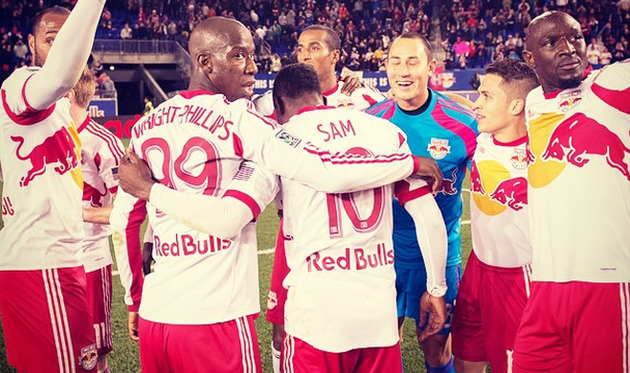 Радость игроков Ред Буллз, instagram.com/newyorkredbulls 