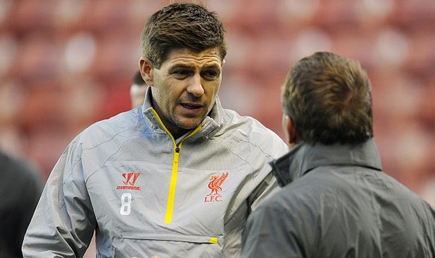 Стивен Джеррард и Брендан Роджерс, Getty Images