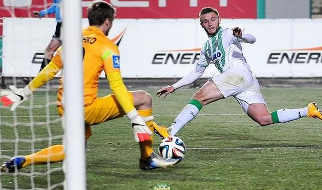 Сергийчук пробил Шевченко, но этого было мало, фото fckarpaty.lviv.ua