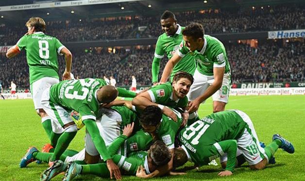 Бремен ликует, фото getty images