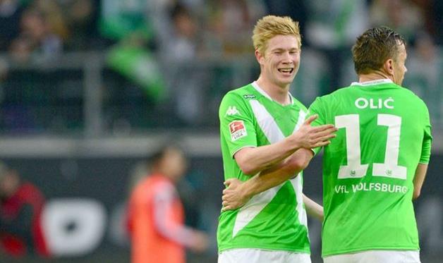 Кевин де Брёйн - лучший распасовщик Бундеслиги, фото getty images