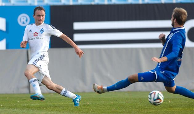 В активе Гемеги (слева) – тоже дубль, но ассистентский, фото fcdynamo.kiev.ua