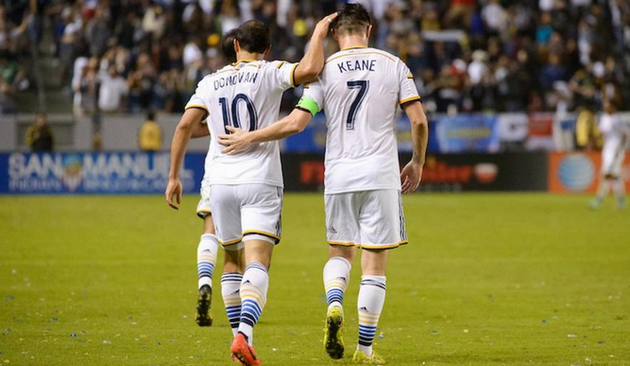 Лэндон Донован и Робби Кин, twitter.com/LAGalaxy