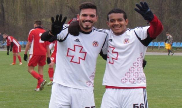 Автор покера - Алессандро Селин (слева), фото fcvolyn.net