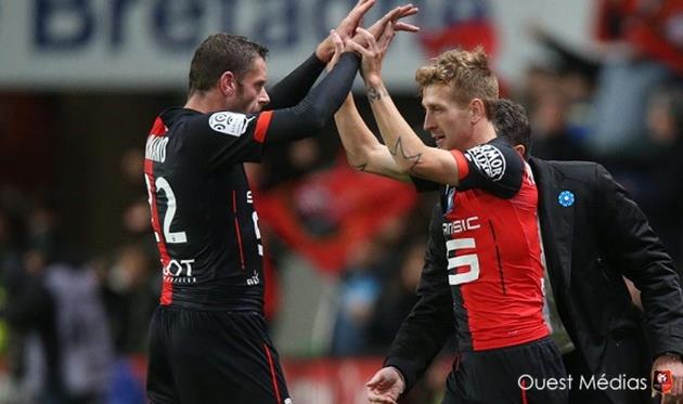 Сильвен Арман (слева), staderennais.com