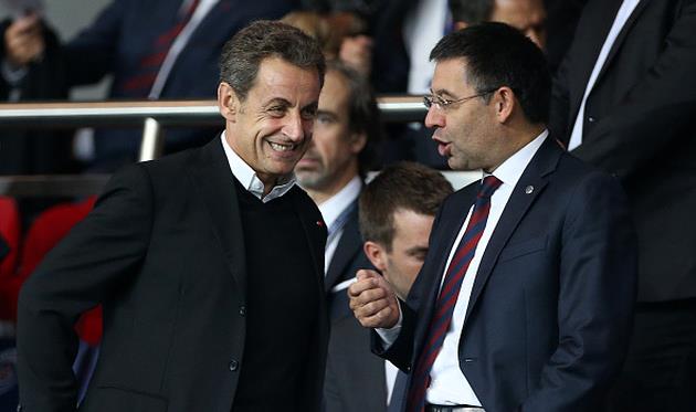 Николя Саркози и Хосеп Бартомеу, Getty Images