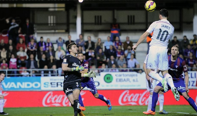 Так Джеймс Родригес забивает первый гол, Getty Images