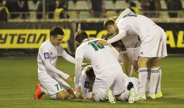 Радость полтавчан, фото Олега Дубины, Football.ua