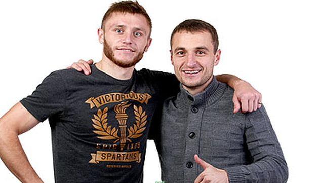 Михаил Клполовец (справа), fckarpaty.lviv.ua