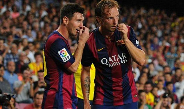 Месси и Ракитич, Getty Images