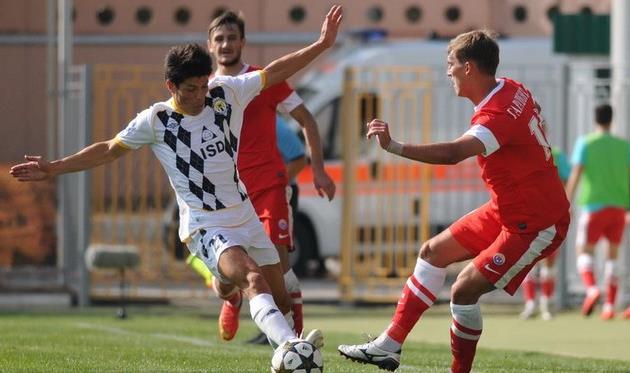 Альдо Адорно (слева), фото Ильи Хохлова, Football.ua