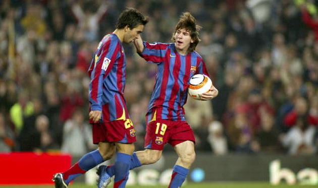 Деку и Месси в 2006 году, Getty Images