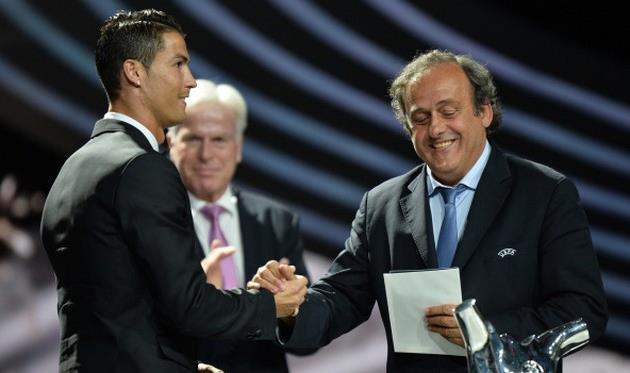 Роналду и Платини, Getty Images