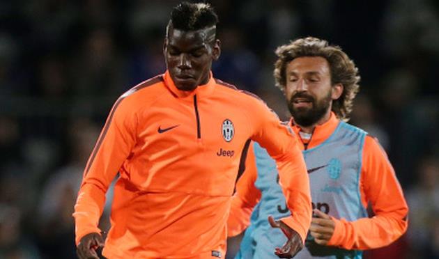 Поль Погба и Андреа Пирло, Getty Images