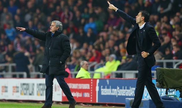 Жозе Моуриньо и Густаво Пойет, Getty Images