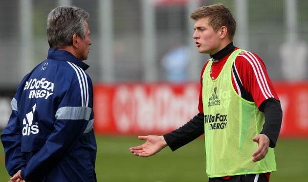 Кроос не прислушался к совету Хайнкеса, Getty Images