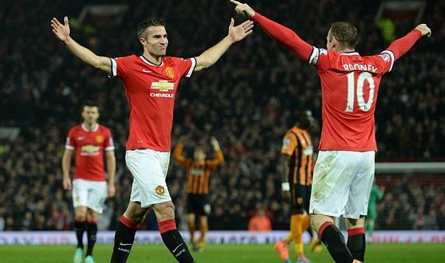 Ван Перси и Руни, Getty Images