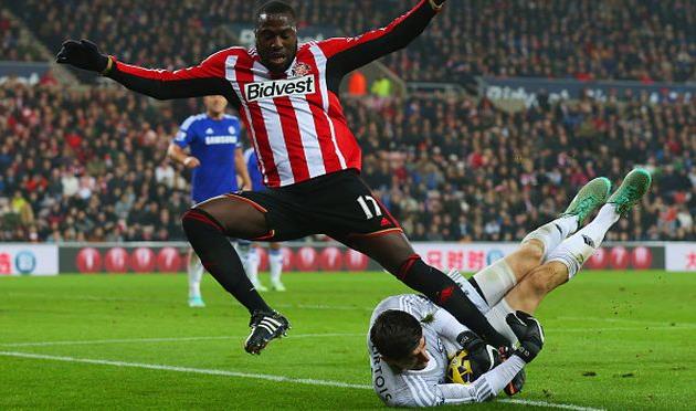 Тибо Куртуа в матче с Сандерлендом, фото Getty Images