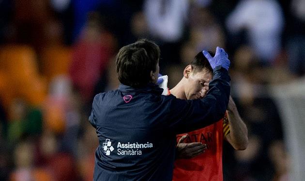 Месси отделался легким испугом, Getty Images