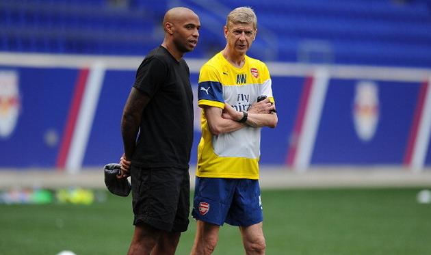 Тьерри Анри и Арсен Венгер, Getty Images