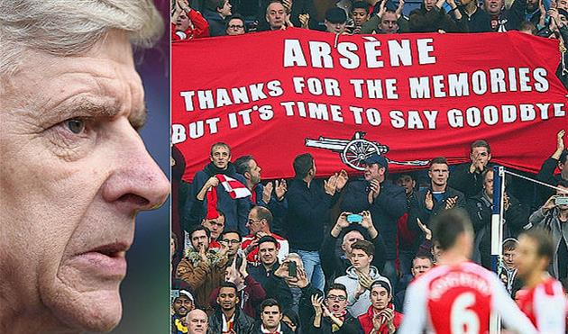 Фаны просят Венгера уйти, Getty images