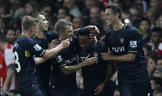 После матча с Ман Сити Саутгемптон играет против Арсенала, Getty images