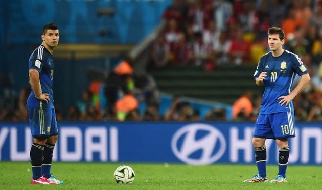 Серхио Агуэро и Лионель Месси, Getty Images