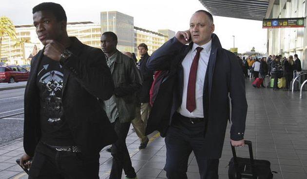 Делегация Барселоны, фото sport.es