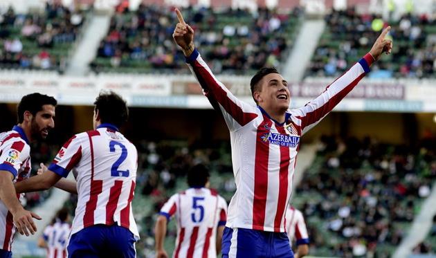 Хосе Хименес открыл счет, фото JOSE JORDAN (AFP)