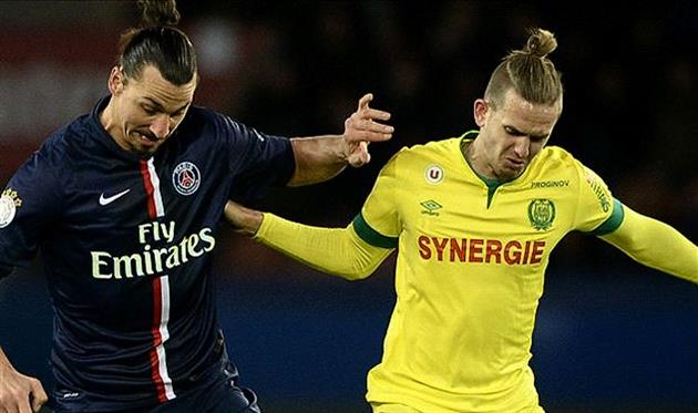 Ибрахимович против Нанта, Getty images