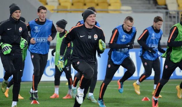 Тренировка Шахтера, фото Богдана Заяца, Football.ua