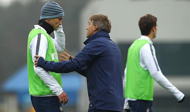 Манчини не балует Видича игровым временем, Getty Images