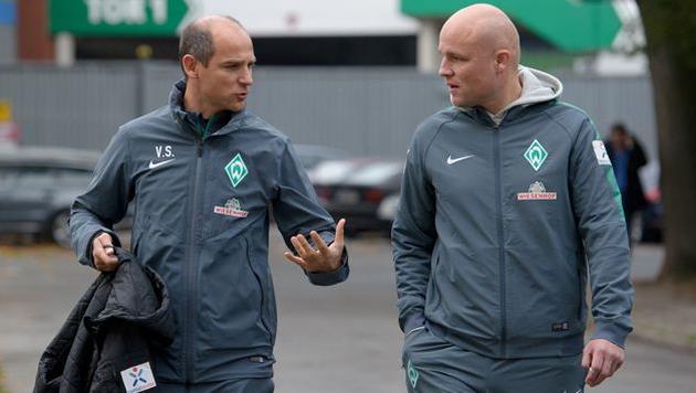 Виктор Скрипник и Рувен Шрёдер, werder.de