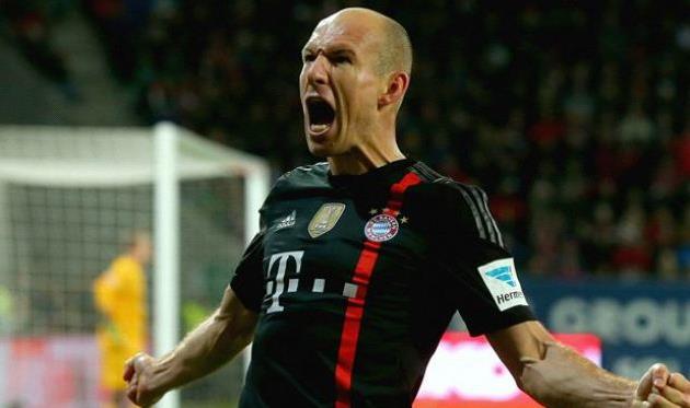 Арьен Роббен, фото Bongarts