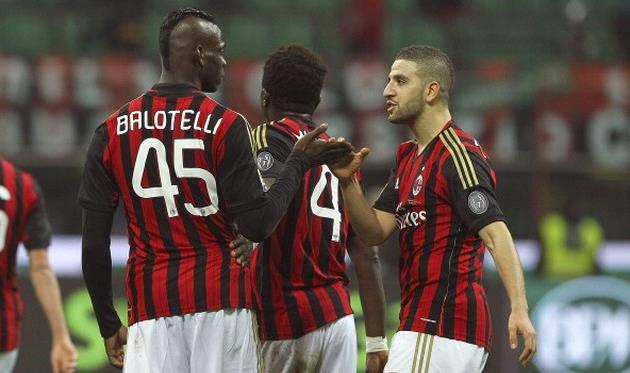 Марио Балотелли и Адель Таарабт, Getty Images