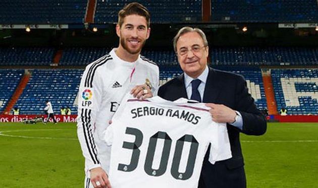 Рамос и Перес, realmadrid.com
