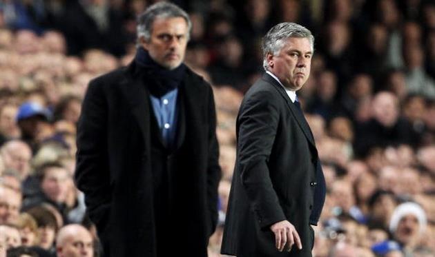 Жозе Моуриньо и Карло Анчелотти, Getty Images