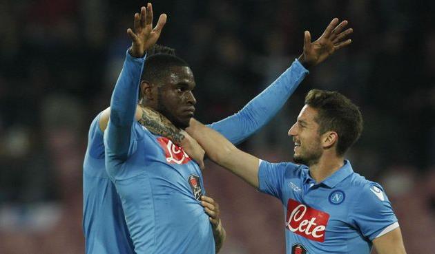 Дуван Сапата и Дрис Мертенс принесли Наполи победу, фото corrieredellosport.it