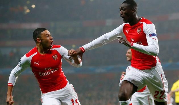 Окслейд-Чемберлен и Саного, Getty Images