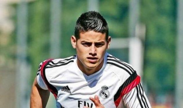 Джеймс Родригес, фото www.realmadrid.com