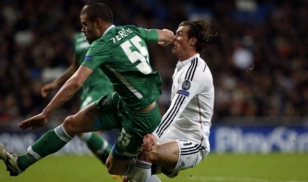 Георги Терзиев против Гарэта Бэйла, фото www.gol.bg 