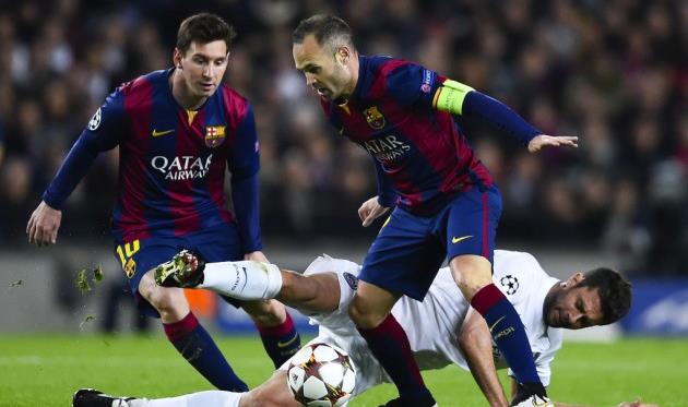 Лионель Месси и Андрес Иньеста, Getty Images