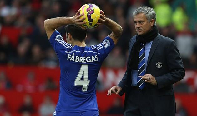 Сеск Фабрегас и Жозе Моуриньо, Getty Images