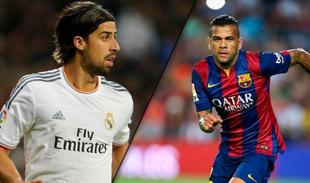 Сами Хедира и Дани Алвес, Getty Images 