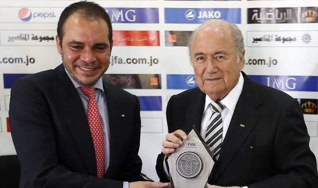 Принс Али и Блаттер, EPA